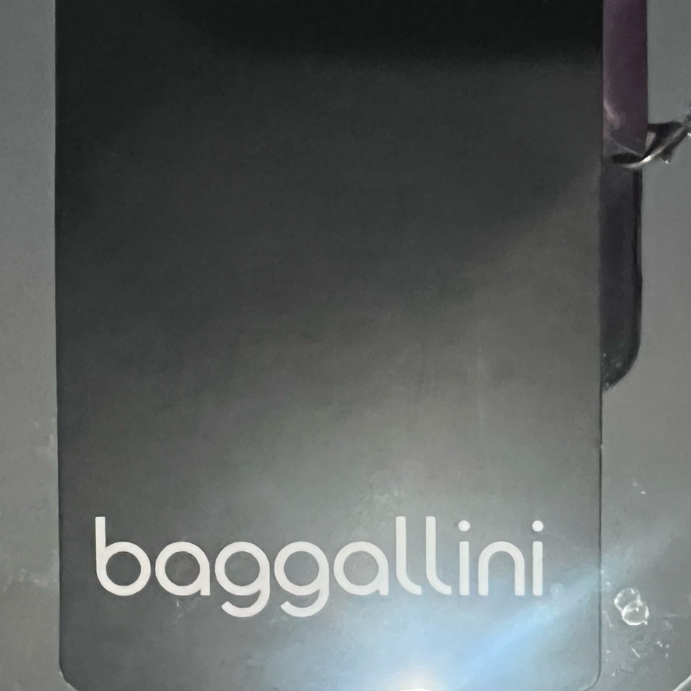 BAGGALLINI Crossbody 2 Pc Set NWT Vibrant Purple Gold Hardware Turn Lock Zipper - Picture 8 of 16
